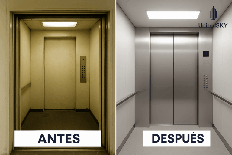 Modernizacion Completa de elevadores en Panama.