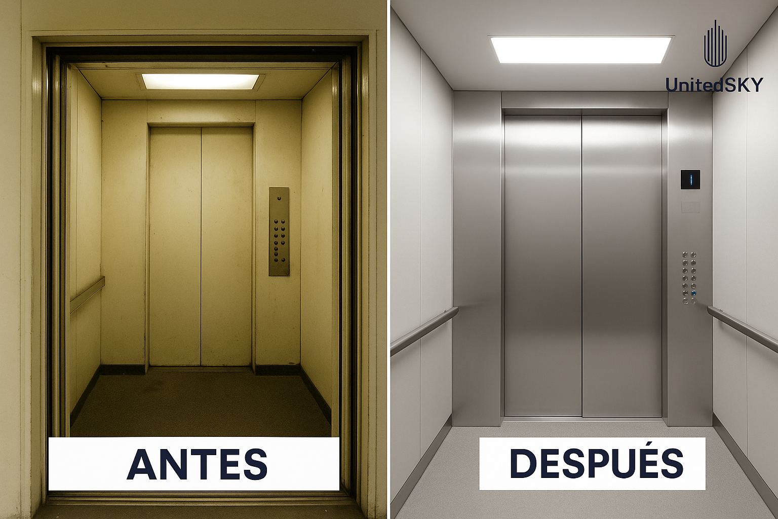 Modernizacion Completa de elevadores en Panama.